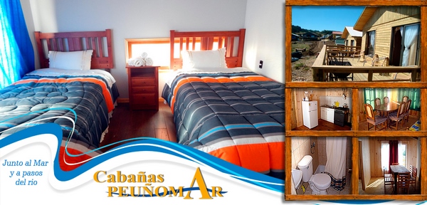 Cabañas Peuñomar en Pelluhue, Maule